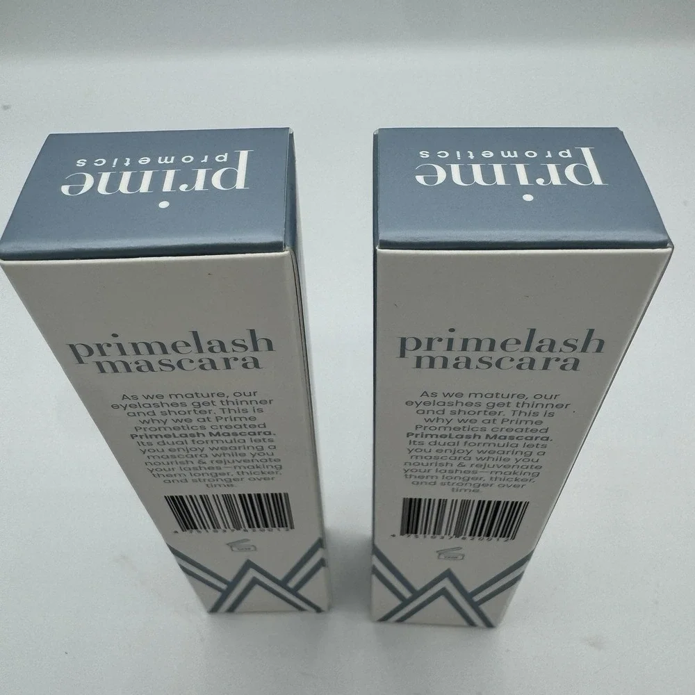 Prime Prometics Primelash Mascara - Lot Of 2- Black NEW Mature Skin 50+ - Picture 3 of 5